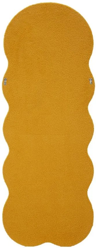 Fali tükör teddy mustár 60x4x160cm