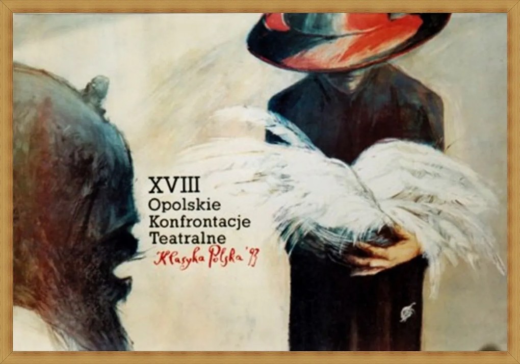 Opolskie Színházi Konfrontációk 1993 Fleger poszter