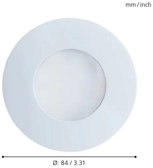 Eglo 94093 - LED Mennyezeti lámpa MARGO 1xGU10/5W/230V