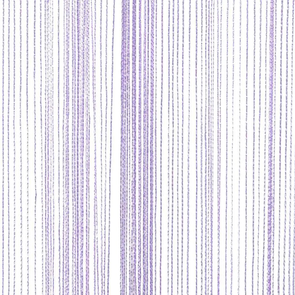 2 db lila zsinórfüggöny 100 x 250 cm