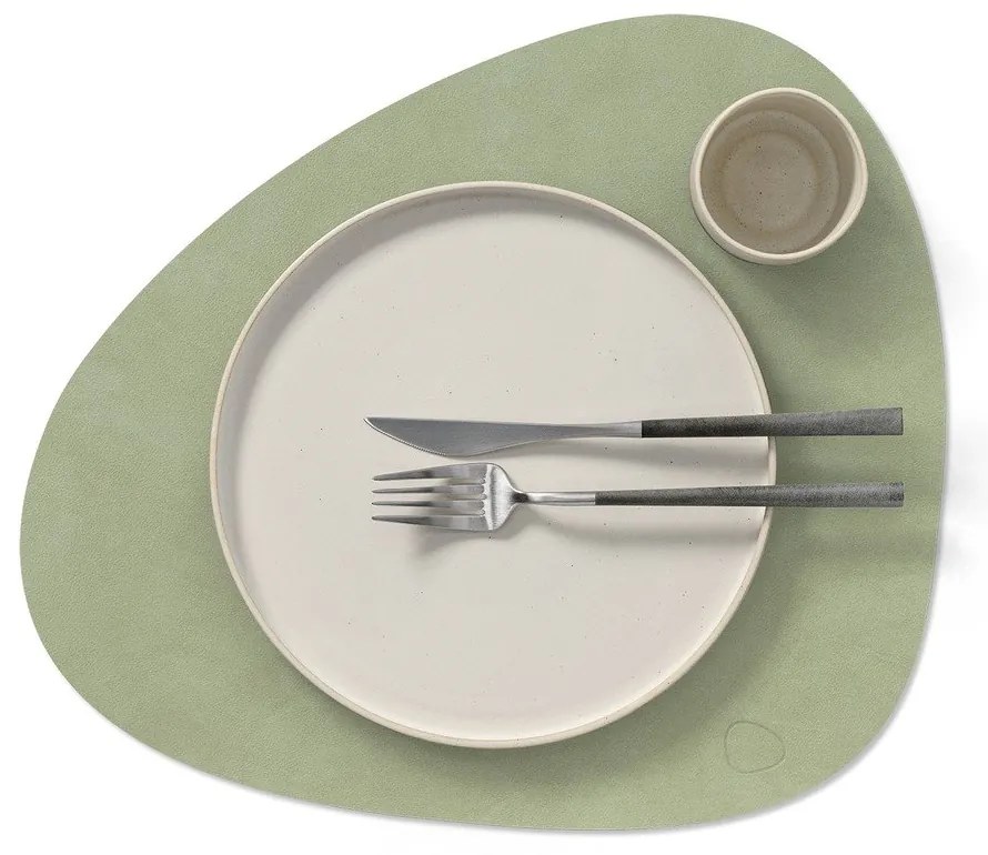 Öko bőr tányéralátét 37x44 cm Curve L Nupo – LIND DNA