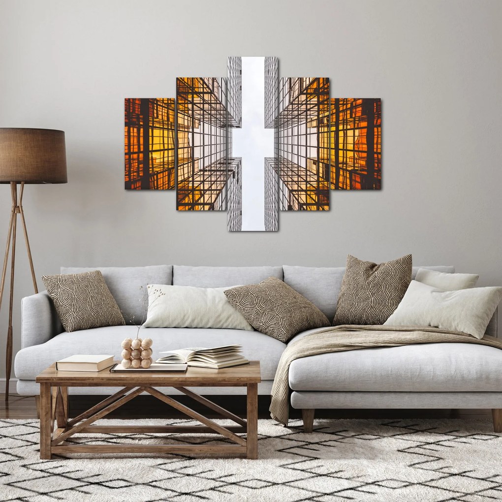 Felhőkarcoló képe (150x105 cm)