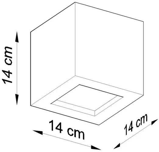 Sollux SL.0005 - LEO fali lámpa 1xE27/60W/230V fehér