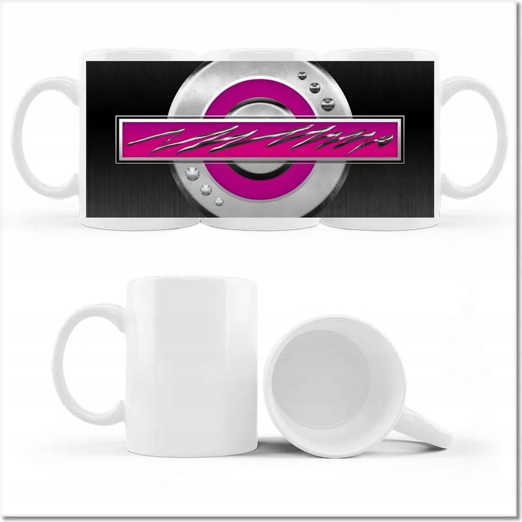 Fotó bögre Lila mintás Absztrakt