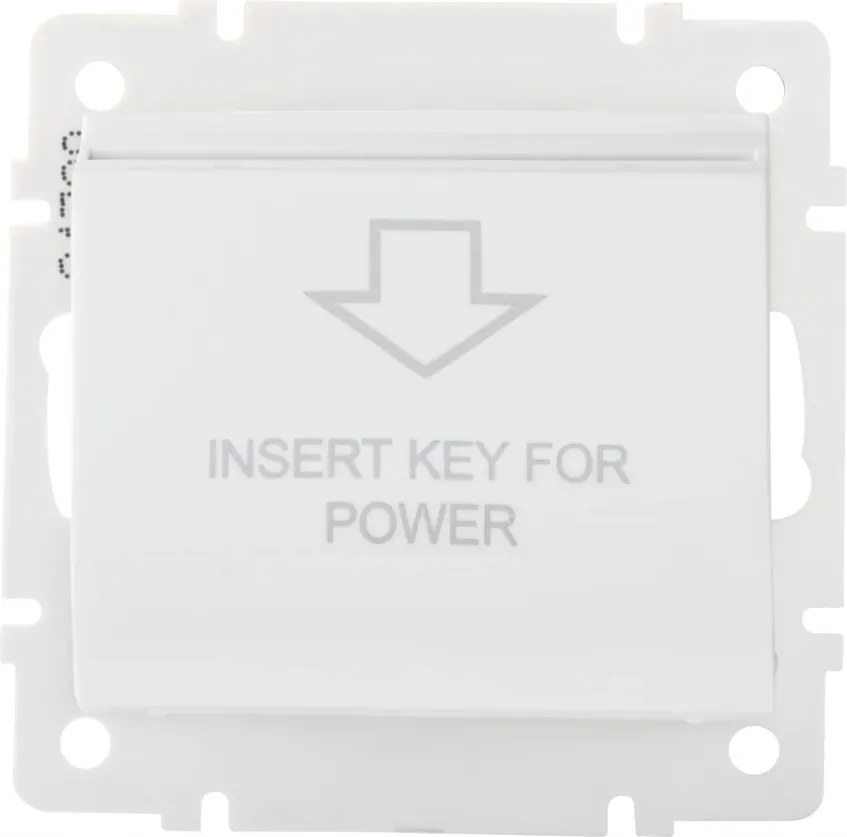 Szállodai kapcsoló kikapcsolási késleltetéssel Süllyesztett fehér Logi Kanlux