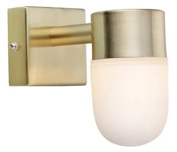 Fehér-aranyszínű fali lámpa Menton – Markslöjd