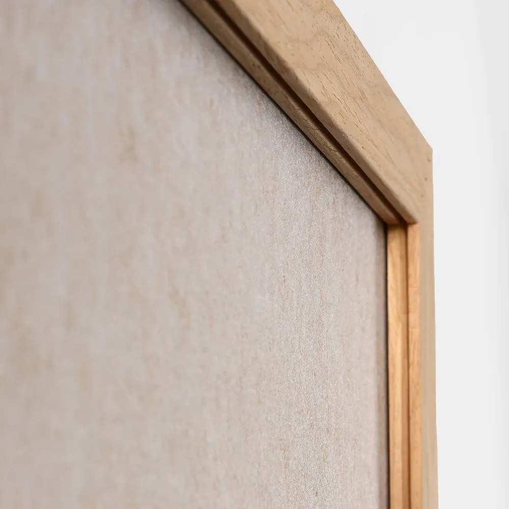 3D-s keretezett-akusztikus kép 90x120 cm Soft Embrace 1 – Malerifabrikken