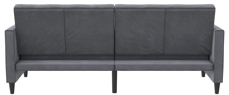 Szürke bársony kanapé 207 cm Celine – Støraa