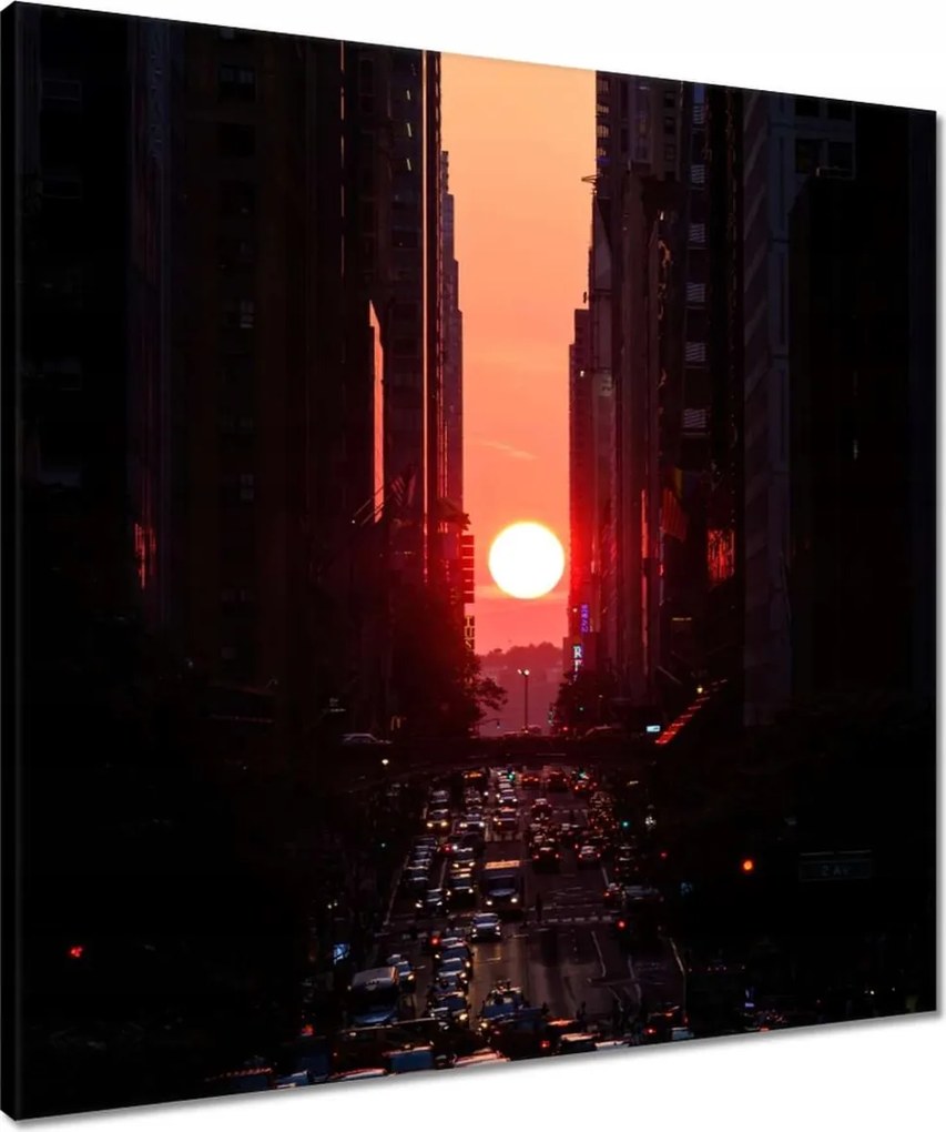 Vászonkép 60x60 Kilátás Tájkép