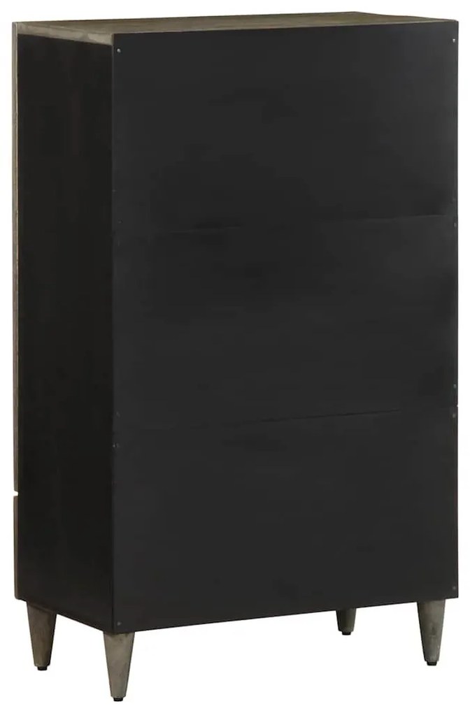 tömör mangófa magasszekrény 60x33x100 cm