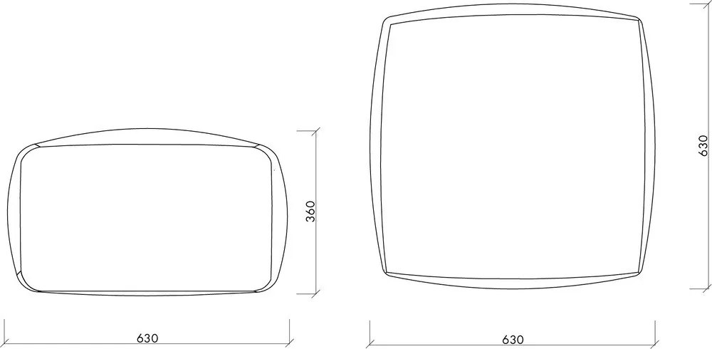 Kék gyapjú puff Keno – noo.ma