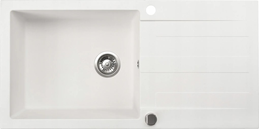 Gránit Mosogatótálca Neli 100 Fehér