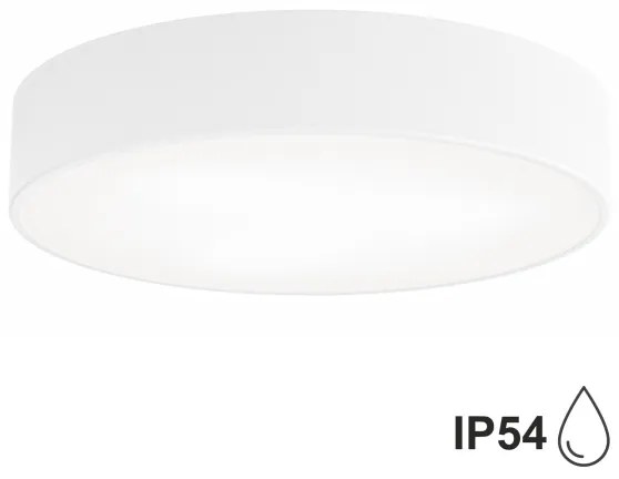 Brilagi - Fürdőszobai mennyezeti lámpa CLARE 3xE27/24W/230V átm. 40 cm fehér IP54