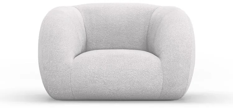 Világosszürke buklé fotel Essen – Cosmopolitan Design