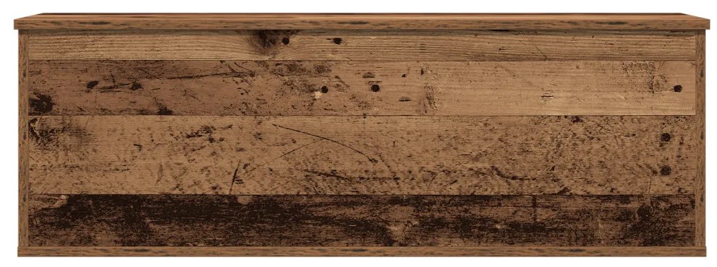 Tárolódoboz Régi Fa 102x35x35 cm Műgyanta Fa
