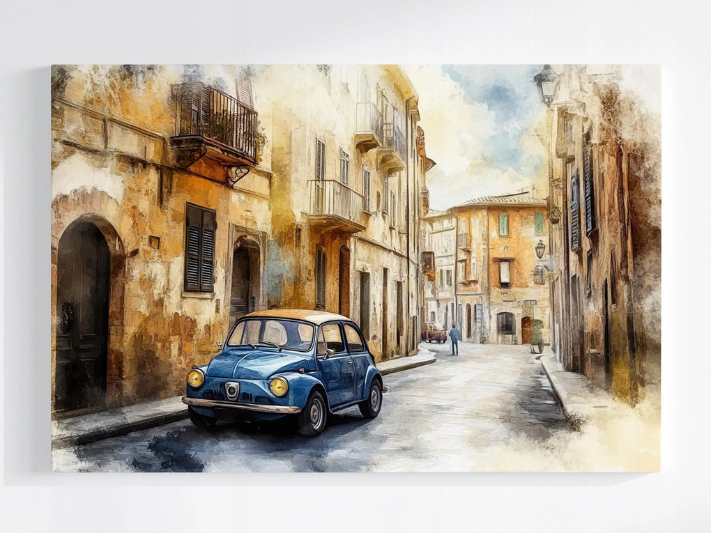 Vászonkép Canvas Város Utca Autó 60x40