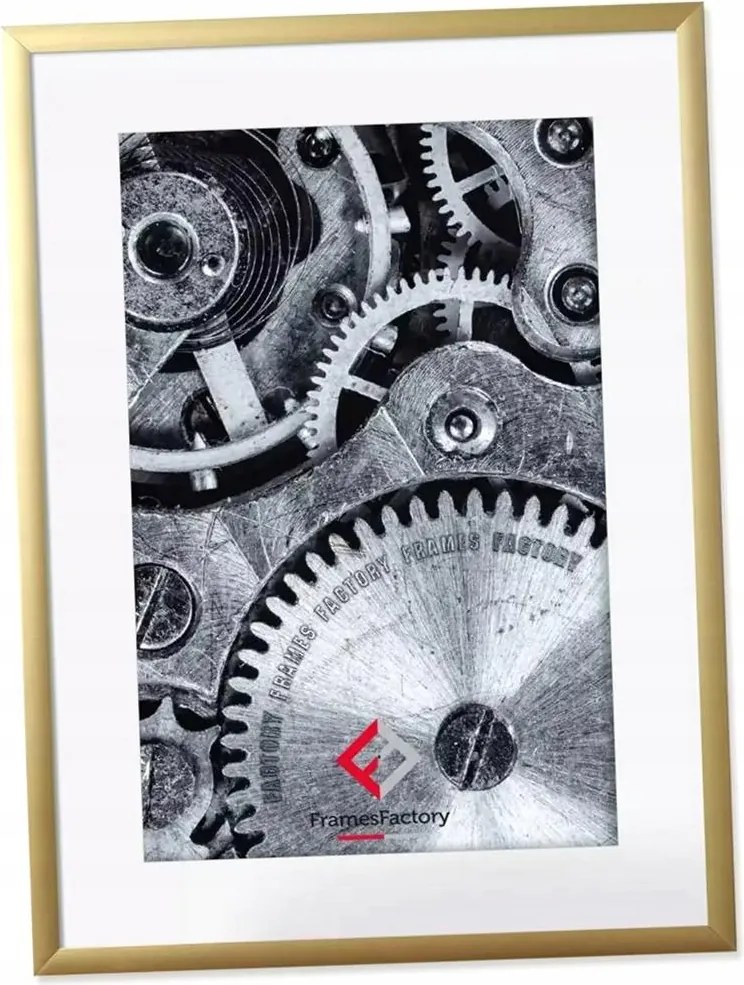 Alumínium Keret Plexiből 15X20 CM, Arany