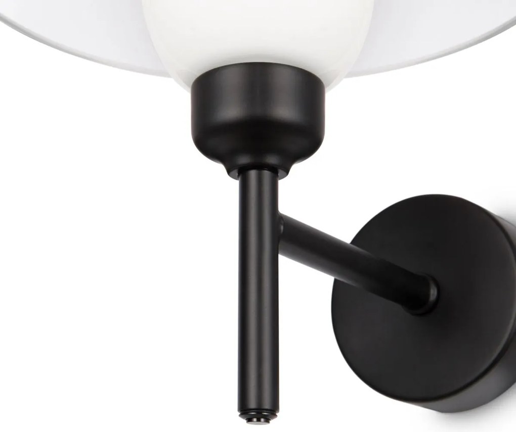 Maytoni modern fali lámpa memory fekete átlátszó mymod177wl-01b