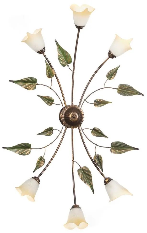 ONLI - Mennyezeti lámpa MIRANDA 6xE14/6W/230V