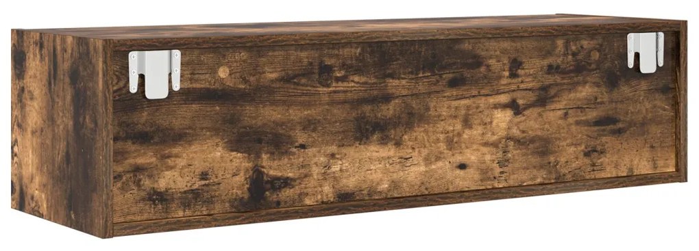 Televíziós szekrény Füstölt tölgy 100x31x25,5 cm Mérnöki fa