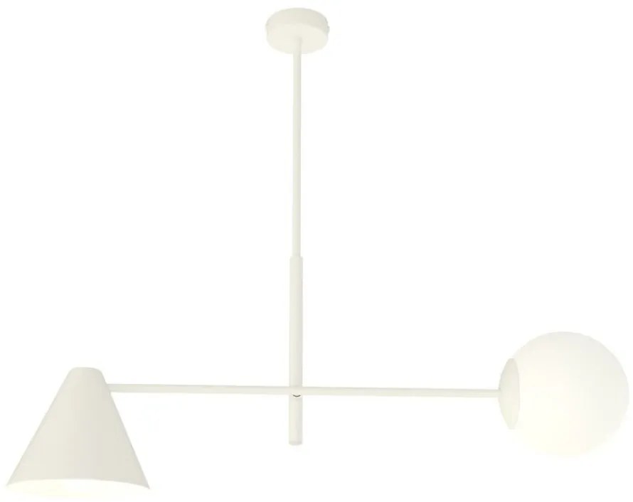 EMIBIG 1348-2 HERMES Modern Függesztett Lámpa Fehér E14 IP20