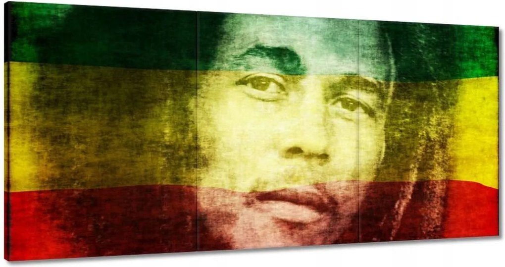 Vászonkép 60x30 Bob Marley Reggae