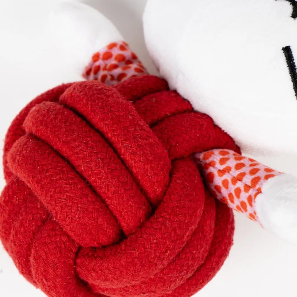 Hello Kitty Red kötél kutyajáték 15 cm