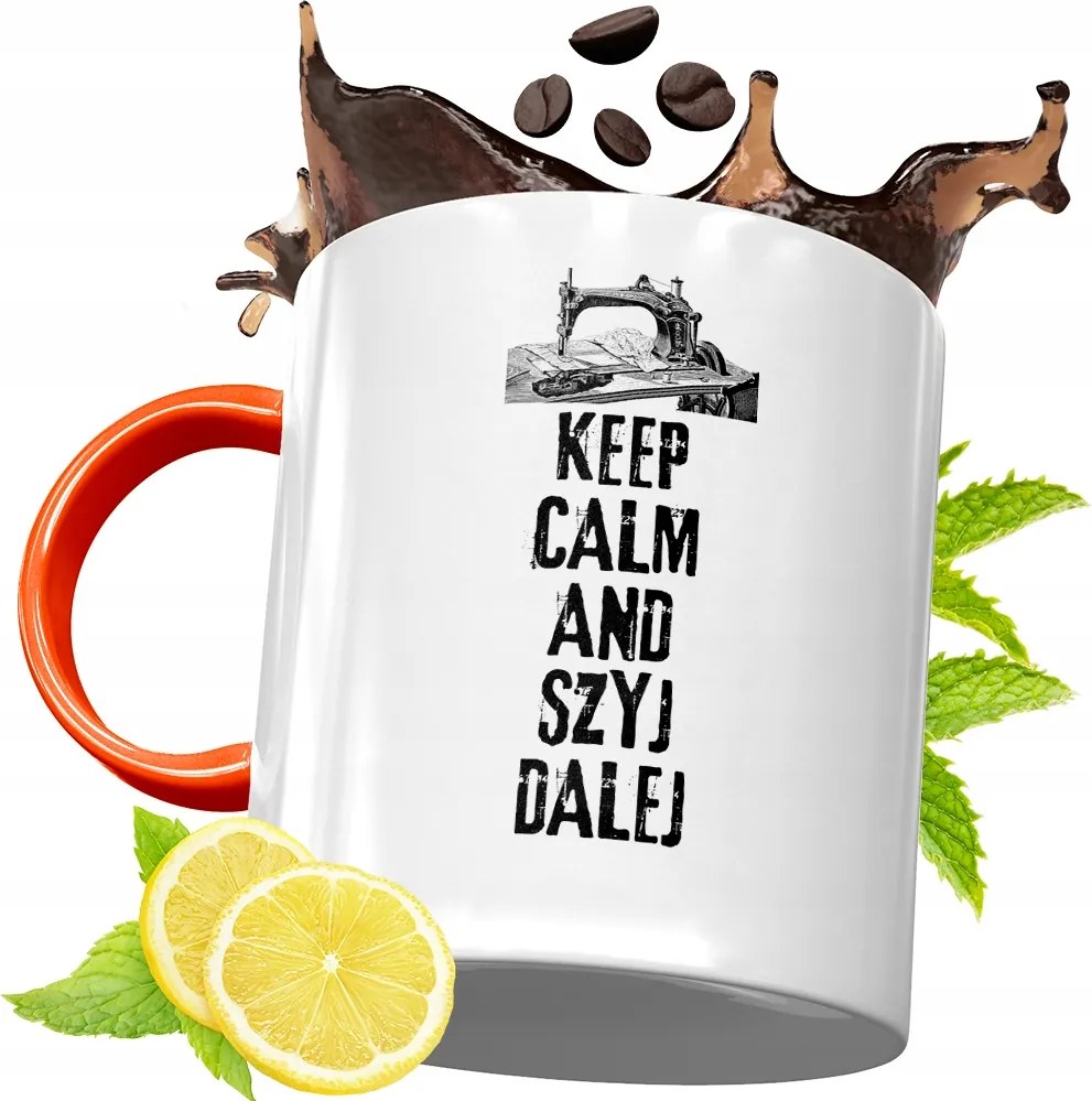 Narancssárga Bögre Szabónak Születésnapi Ajándék fényképes nyomtatással