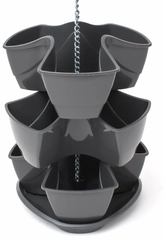 Coubi felakasztható gyógynövény virágtartó 3 emele