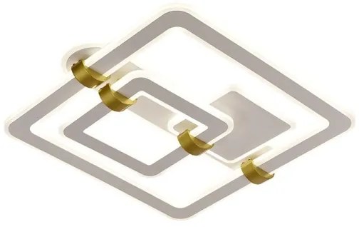 LED fényerőszabályozható mennyezeti lámpa LED/140W/230V 3000-6500K + távirányító