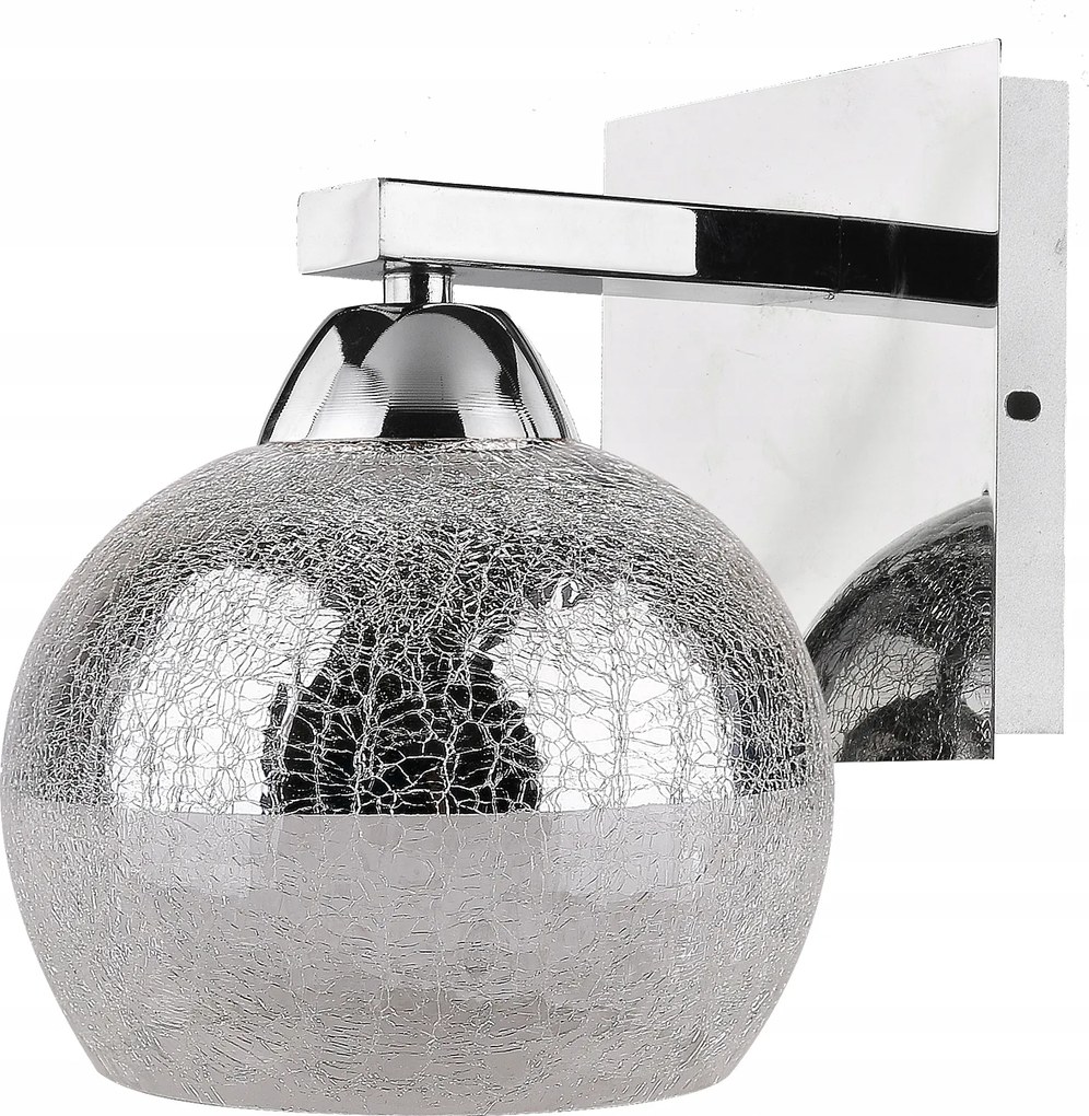 Fali lámpa Candellux ezüst E27 60 W