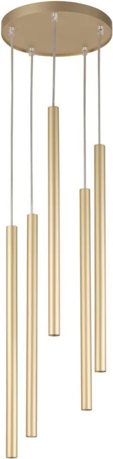 SIGMA LIGHTING 33627 SOPEL Hengeres Függesztett Lámpa Arany G9 IP20