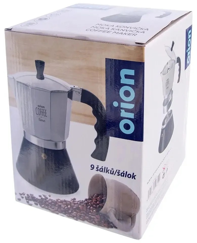 Orion Moka fazék Al/UH 0,45 l