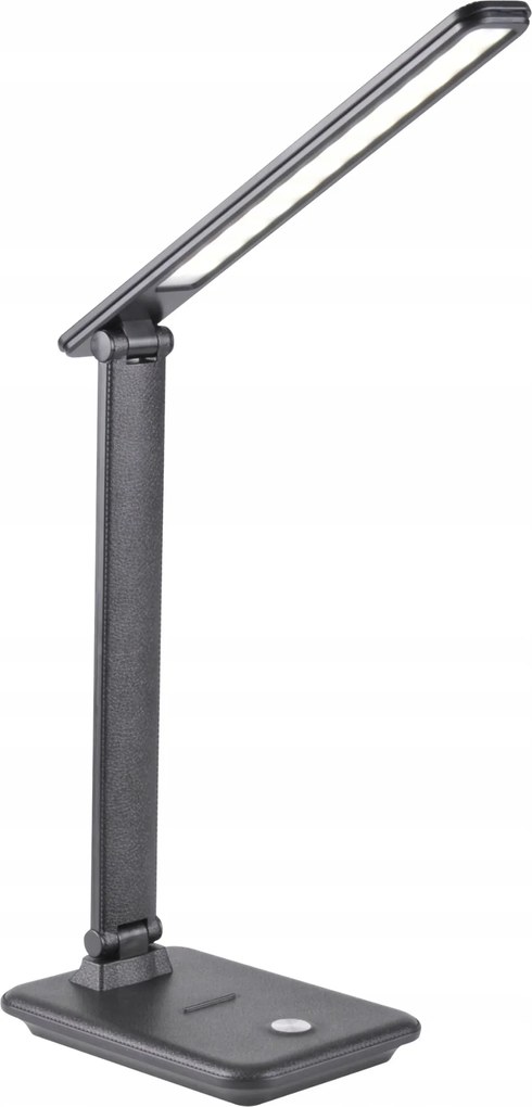 LED-es Éjjeli Asztali Lámpa Iskolai Érintőképernyős Változtatható Szín 8W Cct Fekete