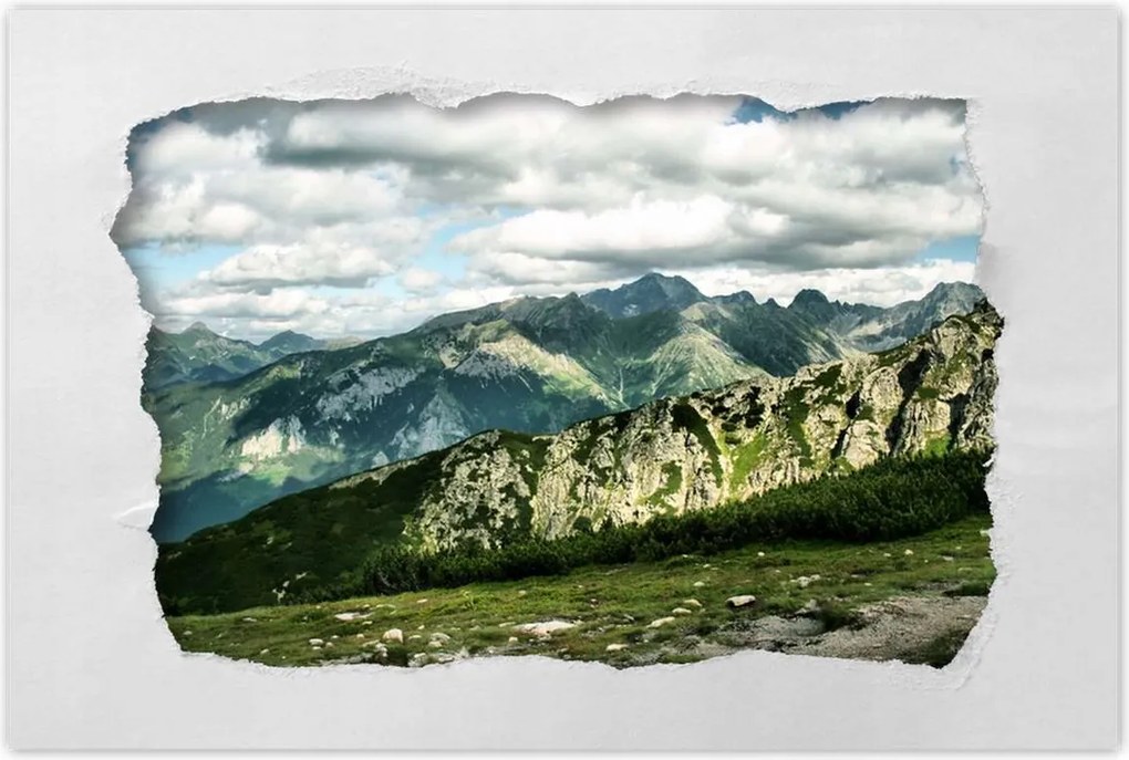 Plakátok 60x40 Kilátás a Tátrából
