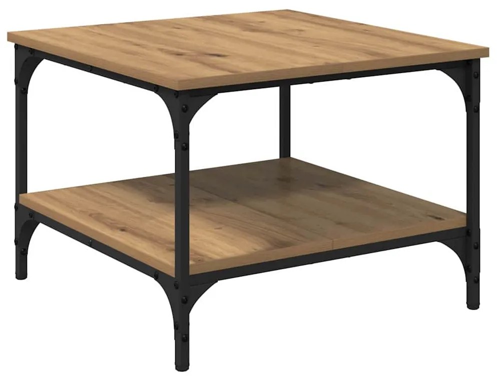 Dohányzóasztal Artisan tölgy 55 x 55 x 40 cm Faanyag