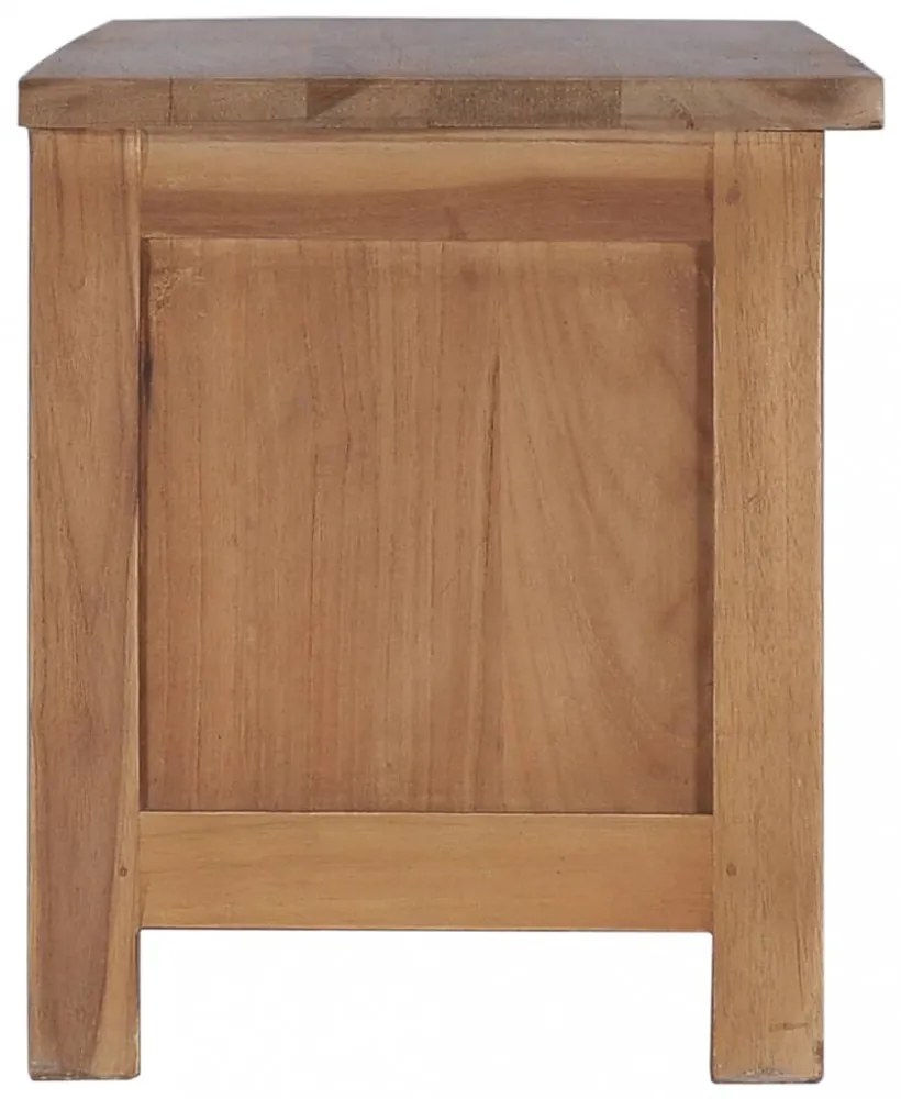 tömör tíkfa TV-szekrény 90 x 30 x 35 cm