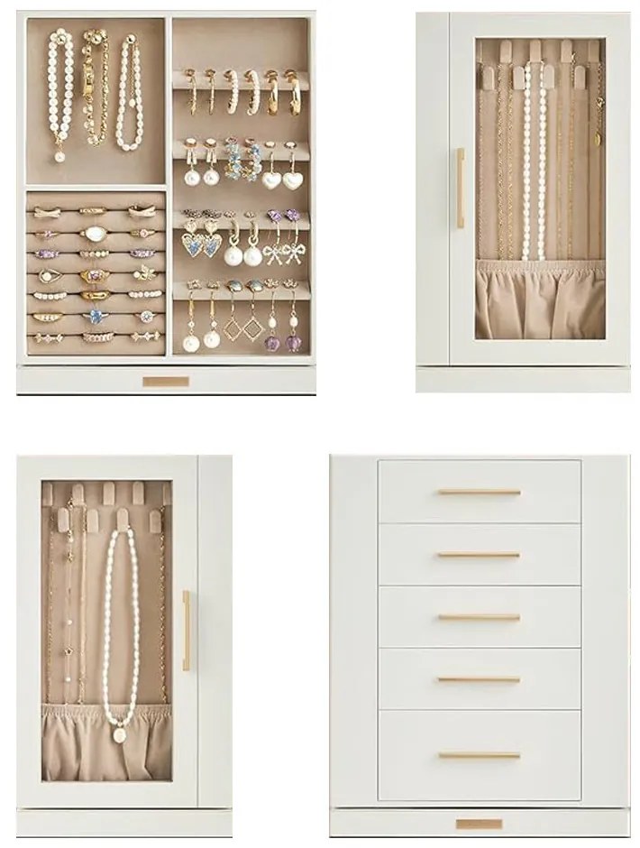 360°-ban forgatható ékszerdoboz