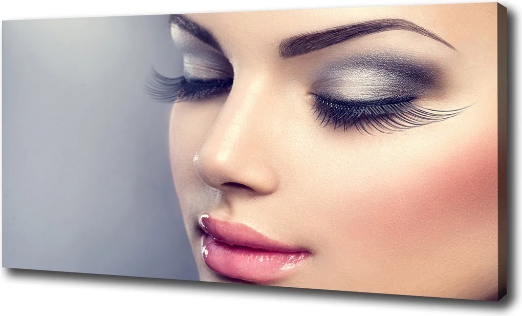 Vászonkép Tökéletes smink 100x70 cm