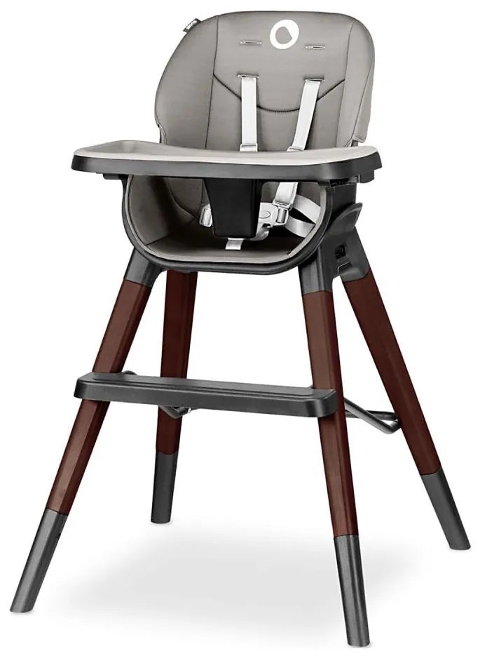 Lionelo - Gyerek etetőszék 2 az 1-ben MONA Black Onyx