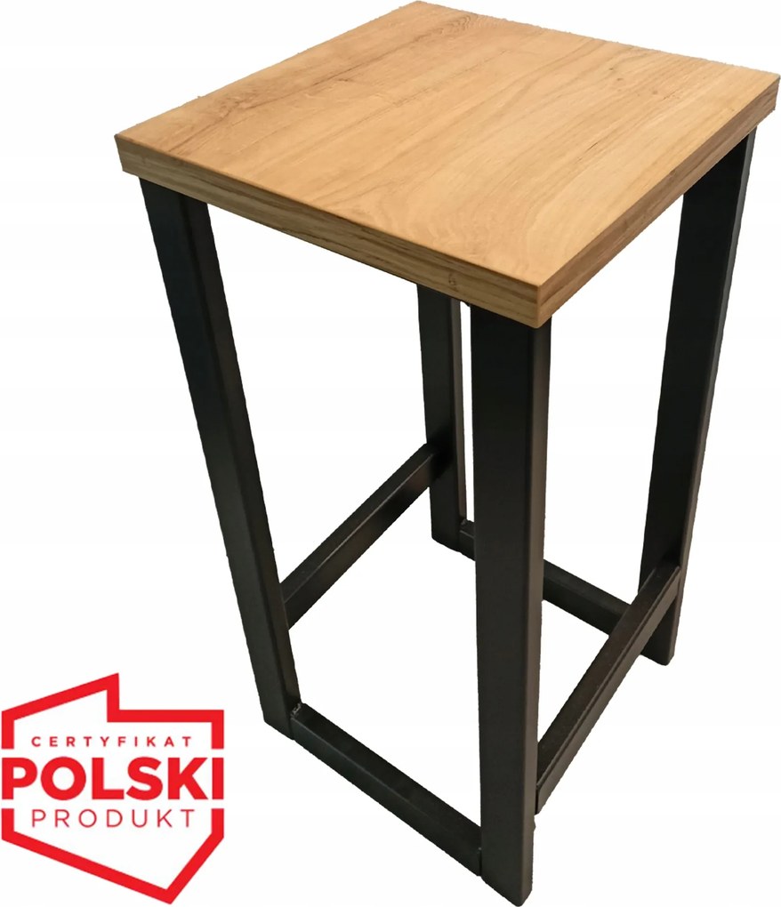 Hoker Zsámoly Fém Konyhai Bárszék Loft 60cm Lengyel Gyártás