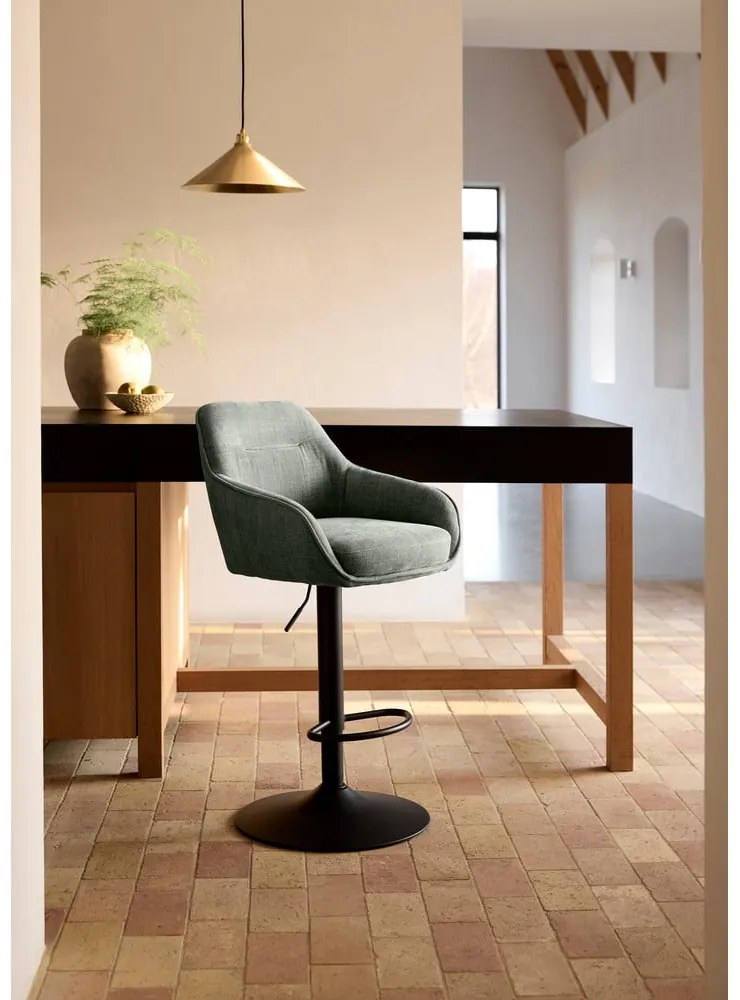 Zöld bárszék szett 2 db-os (ülésmagasság 69 cm) Avola – Unique Furniture