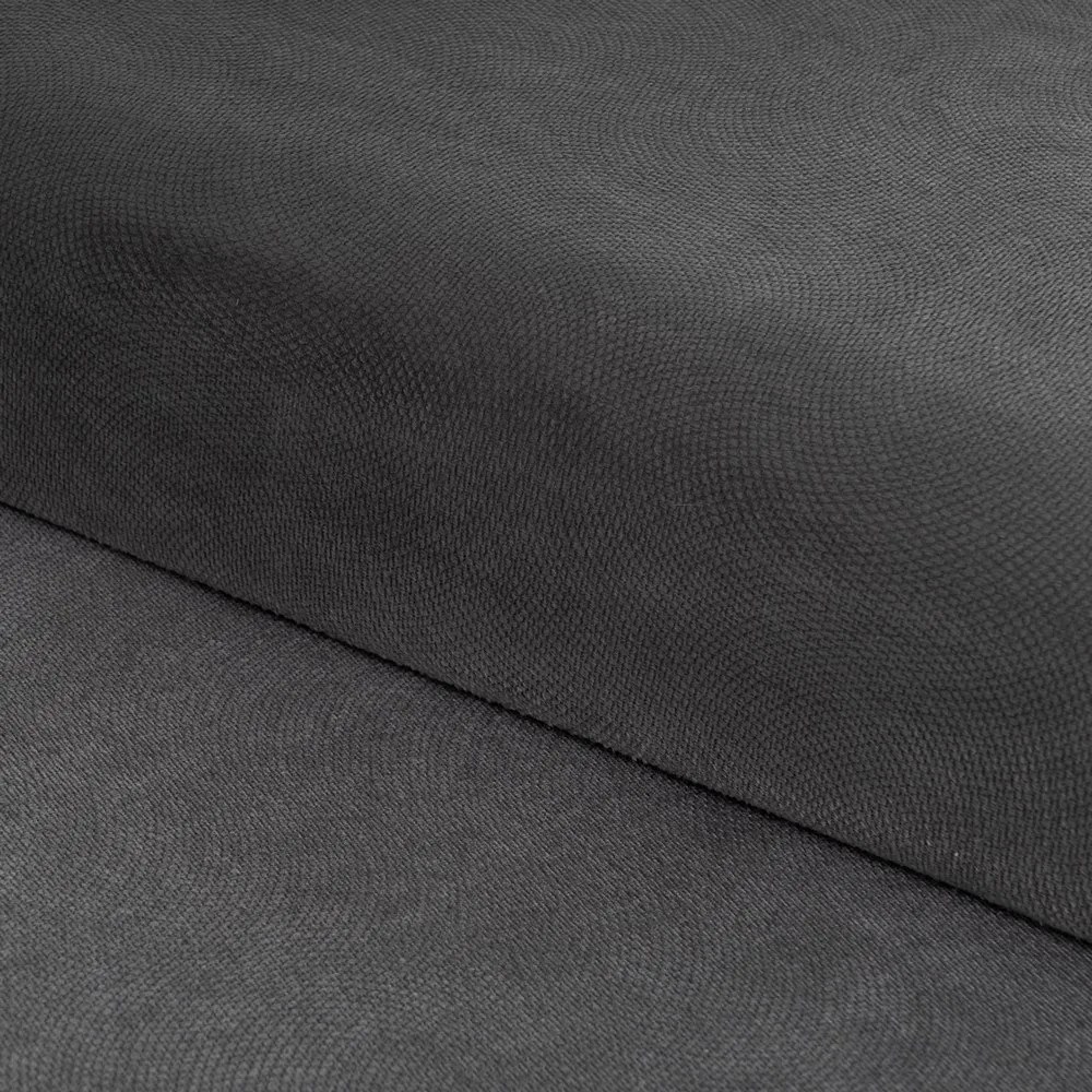 Sötétszürke bársony puff Estela – Casa Selección