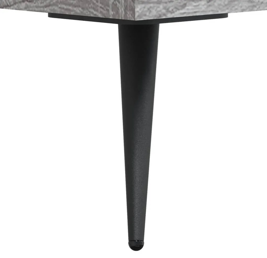 szürke sonoma színű szerelt fa TV-szekrény 150x30x44,5 cm