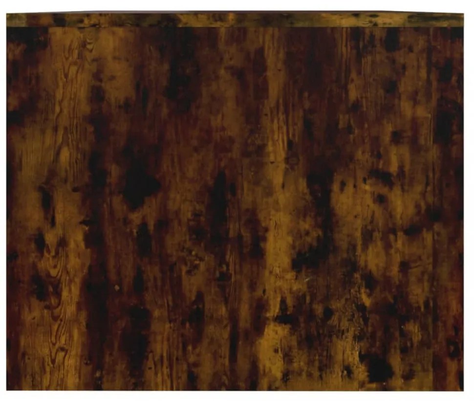 füstös tölgy színű szerelt fa dohányzóasztal 90x50x41,5 cm