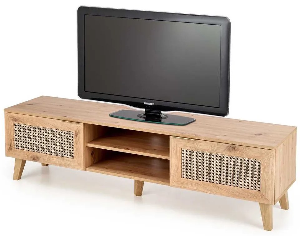 Rustico TV állvány, artisan tölgy