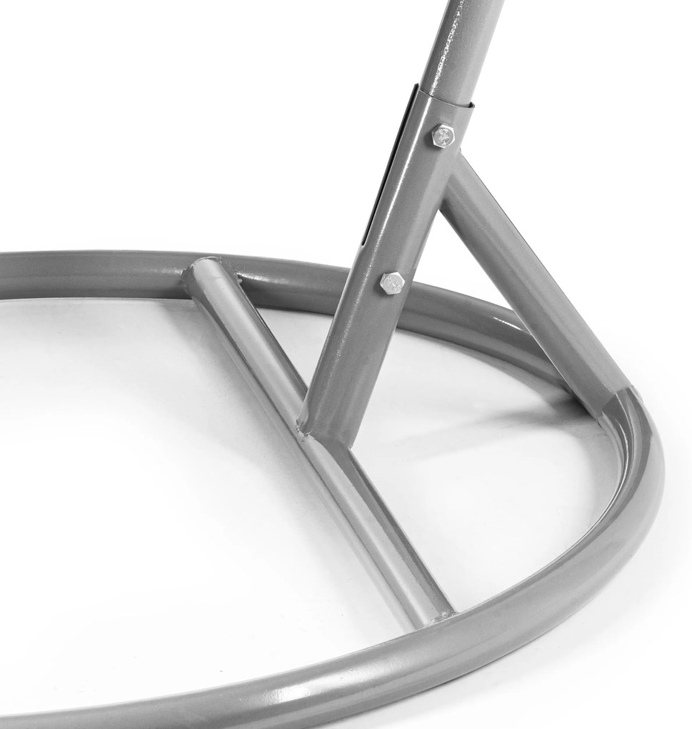 Szürke függőszék KOKON állvánnyal