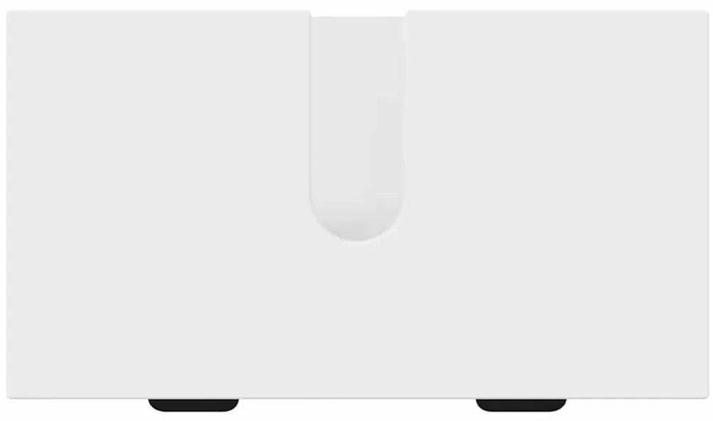 Fürdőszoba bútor szett fiókkal tárolóval Fehér Műanyag fa, fém