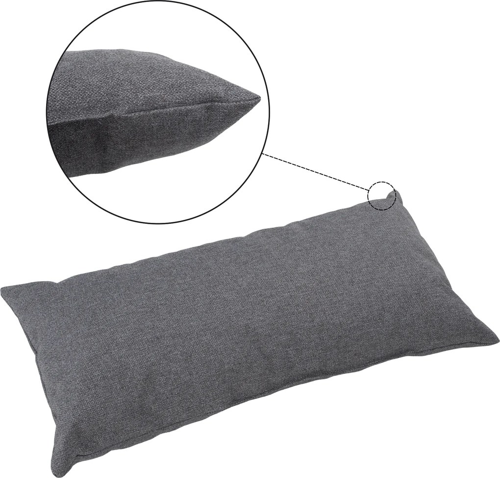 Kihúzható heverő, világosszürke, EUGI