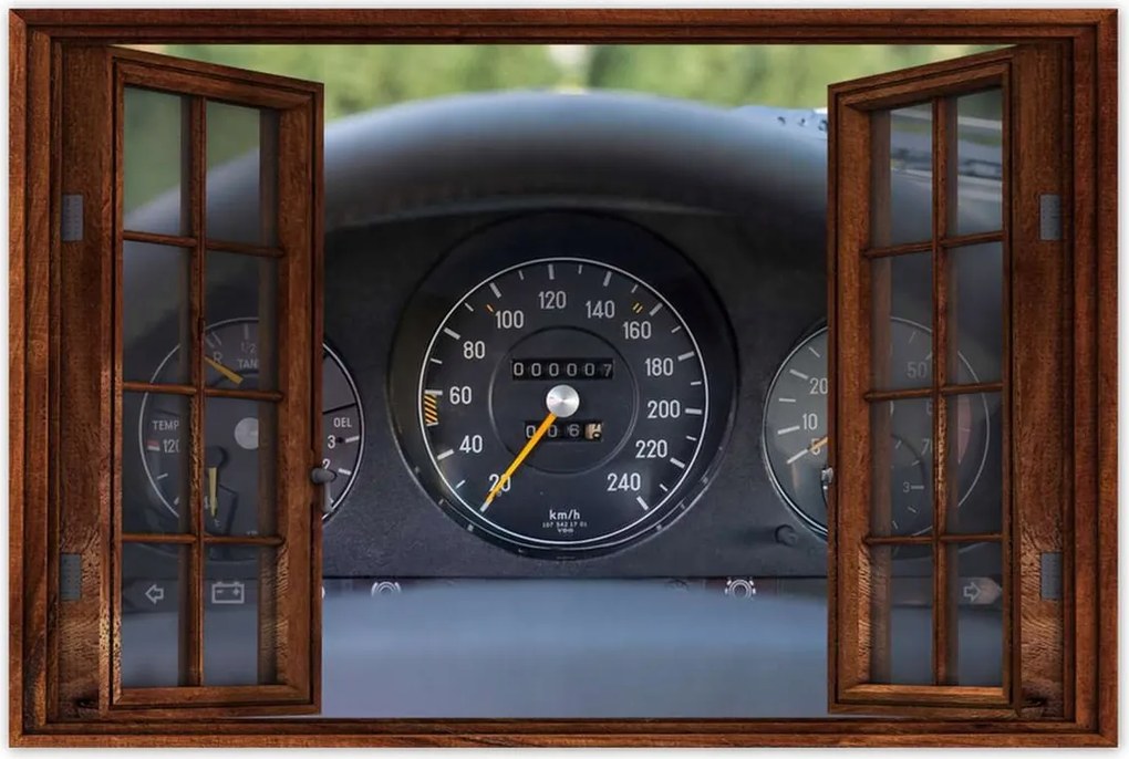 Poszterek 90x60 Mercedes 450 Slc Klasszikus